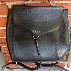 DKNY Black Luxery Travel Backpack